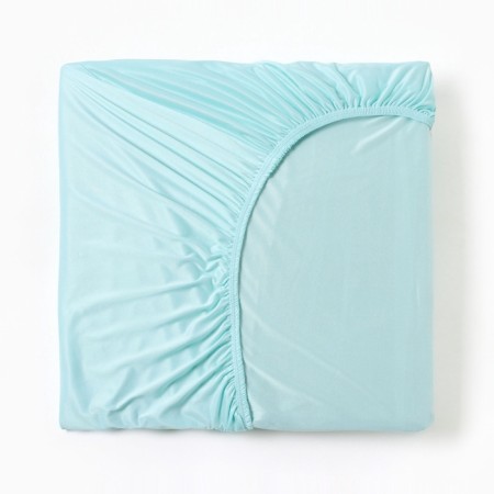 Glass sheet 200x200x25cm, mint, Tensel 120g/m, PE100%