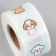 Stick Paper "Puppies" d = 2.5 cm 500 pcs in a roll 3x6.5x6.5 cm