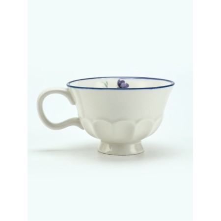 Tea couple Dolce Ceramo. Provence, 2 items: 280 ml mug, saucer d = 16 cm-3