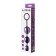 Toyfa A-Toys vaginal balls, abs plastic, purple color, d = 3.5 cm