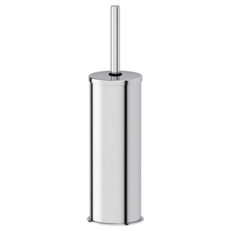 Toilet ruff with floor cover, chrome, artwelle