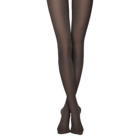 Women's tights Trendy melange, size 2, chocolate color-3