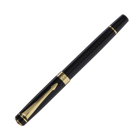 Handle Gift Roller, in the leatherette case, the case is black, gold-2