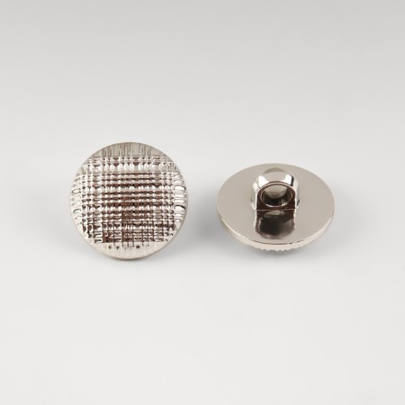 A button on the leg, d = 15 mm, the color is silver-2