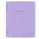 A notebook of 18 sheets in the Erichkrause line "Coverprio Pastel Classics, a plastic cover, an offset block 100% whiteness, lilac