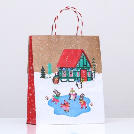 Gift Crafts "New Year's Courtyard" 26 x 32 x 12 cm-2