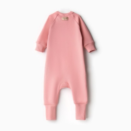 Combineson children's minku, dusty pink color, height 74-80 cm-4