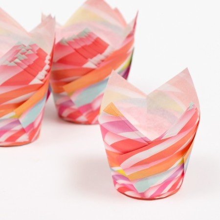 Baking uniform "tulip", caramel, 5 x 8 cm