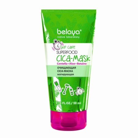 Face mask Belaya Skip Cae Cica-Mask, cleansing, matting, 50 ml