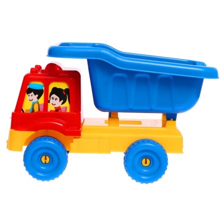 Toy Granite Truck "Auto Truck" + mini - designer, 26 details, chicks-2