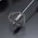 Mixer Mechanical Dolyana "Silver", 30 cm, stainless steel