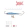 Balancir Lucky John Classic 7 + tee, 7 cm, color 15h blister