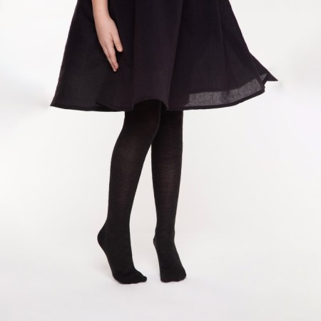 Pantyhose children, black color, height 116-122-4