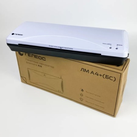 Laminator A4 75-175 μm, 2 shafts, speed 30 cm/min, Geleos "LM A4+(BS)"-9