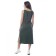 Women's dress minimal, size 46, khaki color