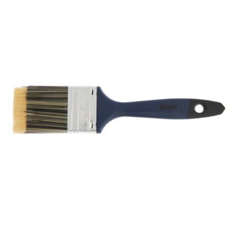 Brush flat tundra, artificial bristles, plastic handle, 2 ", 50 mm-3