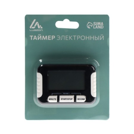 Timer Luazon LC107, electronic, black-11