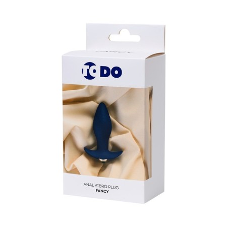 Anal vibration tribe Todo by Toyfa Fancy, silicone, blue color, 10.7 cm, d 3.5 cm-5