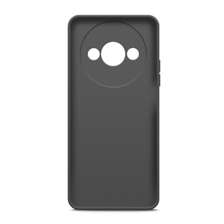 Borasco Mate case for Xiaomi Redmi A3, silicone, matte, black-6