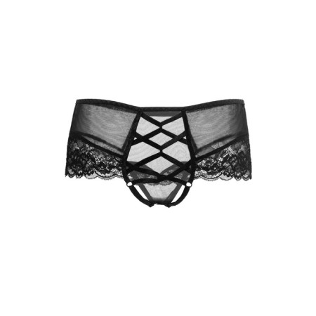 Erotic Erolata Cheryl panties with imitation lacing, size 46-48, black color-7
