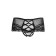Erotic Erolata Cheryl panties with imitation lacing, size 46-48, black color
