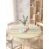 The tablecloth “Pastel stripes”, round, oxford, elastic band, size 140x140 cm, diameter 105-120 cm