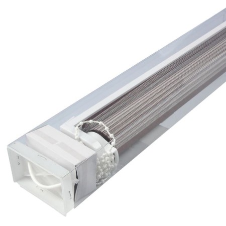 Curtain-rod "Day and Night", size 160x160 cm, color chocolate-3
