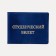 Cover for a student ticket, blue color