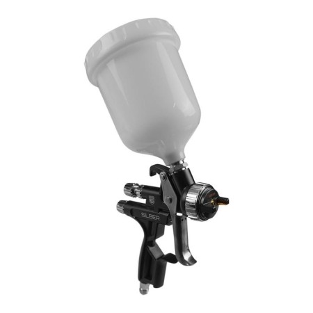 Pneumatic pneumatic spray gun "Zilber" BG1389, HVLP, 30 DIN, 3 ATM, 1/4F, Stop 1.4 mm-2