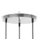 Bayerlux suspension Bayerlux 4111/3 3x40W E27, chrome, d = 13.5 cm, h = 10.5 cm