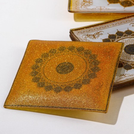 Table set, 7 items: 30 × 30 cm - 1 pc, 18 × 18 cm - 6 pcs-2