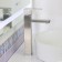 Melana F6110 sink mixer, high spout, stainless steel