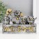 Souvenir Polystone "Bird Family. Welcome" 4x15.2x11 cm