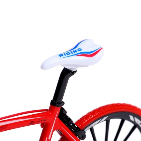 Metal bicycle "Tourist", red color-7