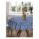Tablecloth on the table "Dance of Snowflakes", round, Saten, d = 150 cm