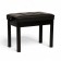 Music Life Piano Bange Sit 55 x 34, height 48-58 cm, black