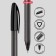 Ballic handle Erich Krause U-108 Original Stick 1.0, Ultra Glide Technology, Black