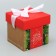 Folding box “Dreams will come true”, 10 x 10 x 10 cm, New Year