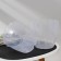 Kashpo for flowers with an insert “flute”, 1.9 l, transparent