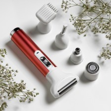 Women's Trimmer 5 in 1 LEP-06, from USB, pink