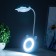 Board "Ears" LED 3W AKB USB Blue 6x10.5x42.5 cm Risalux