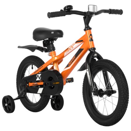Bicycle 14 "Novatrack Juster, Orange color-1