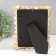 Photo frame Polystone 10x15 cm "Leaflets" gold 21x16 cm
