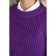 Female jumper, size 42, purple color
