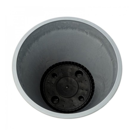 Kashpo for flowers and plants, 12l light gray 31x31x24.5cm-1
