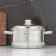 Gretta pan, 3.4 l, d = 20 cm, capsule, metal cover, induction