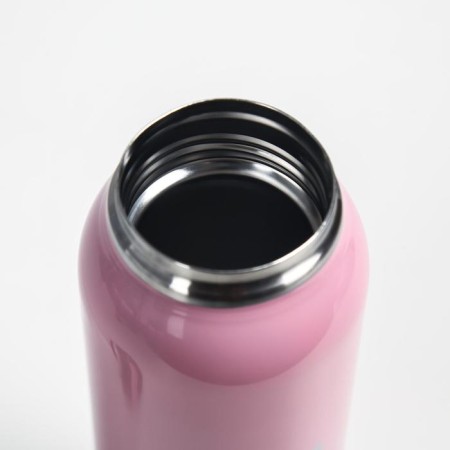 Thermos for tea, coffee, 500 ml "Sport", 5.5 x 23 cm, with a tube, pink-2