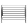 Terminus heated towel rail "Horizon" P8, 600x600 mm, chrome