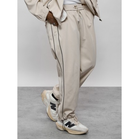 Sports suit men's, size 56, beige color-6