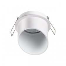 Lamp built -in Novotech. Butt, 50W, GU10, 67x68x68 mm, white color